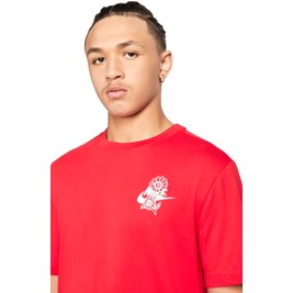 Camiseta Nike Sportswear Vermelho/Branco