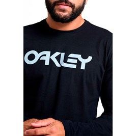 Camiseta Oakley Mark Il Manga Longa Preto