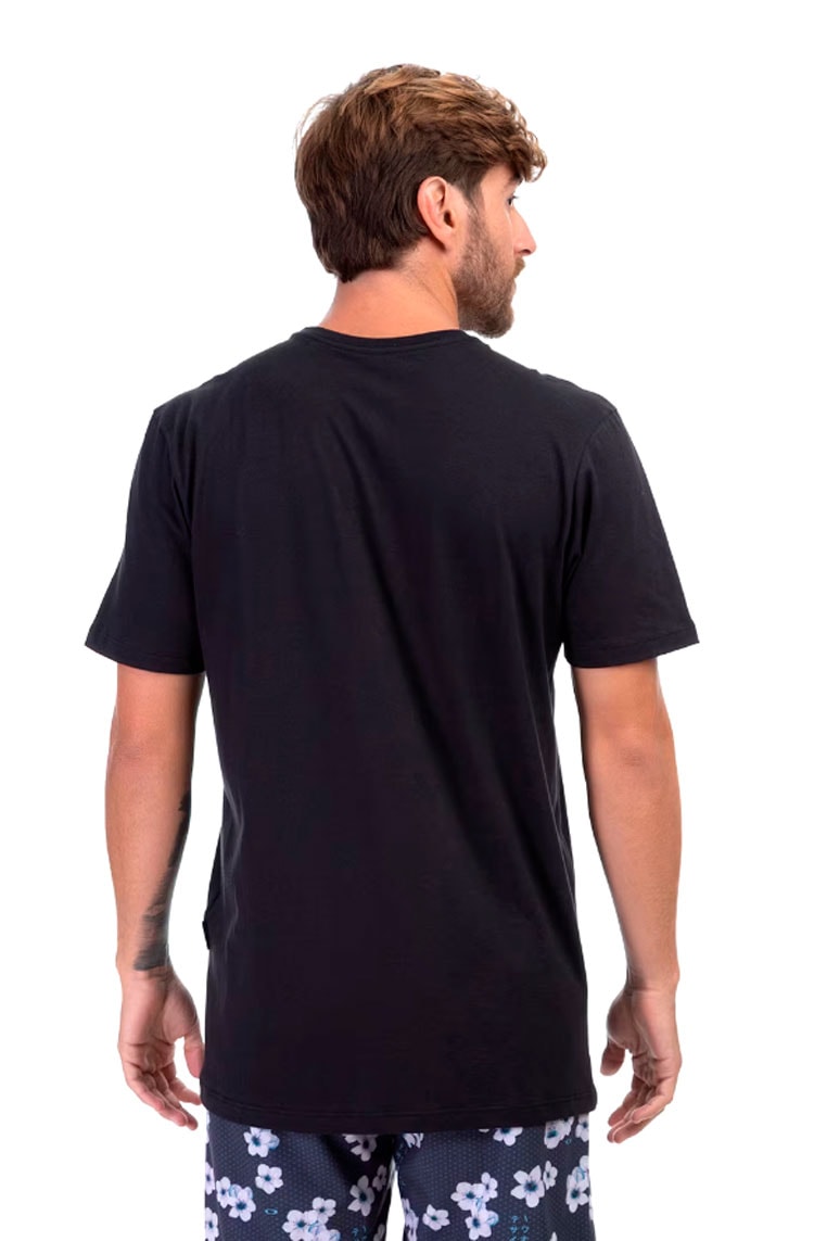 Camiseta Piet x Oakley Metal Preta/Branco - NewSkull