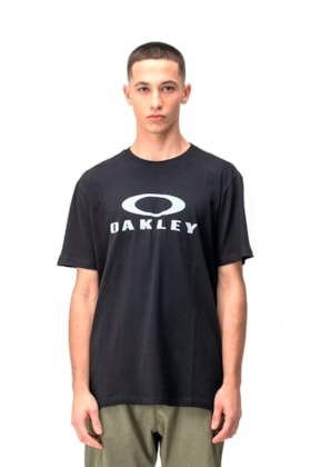 Camiseta Oakley Masculino Bark SS Preto