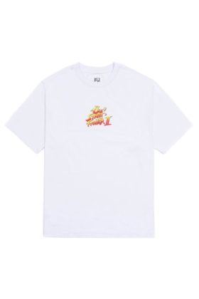 Camiseta OUS Street Fighter II Honda Branco