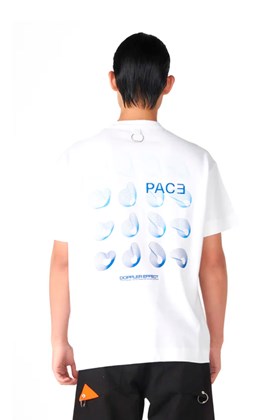 Camiseta PACE Doppler Effect Tee Stone Washed Off-White