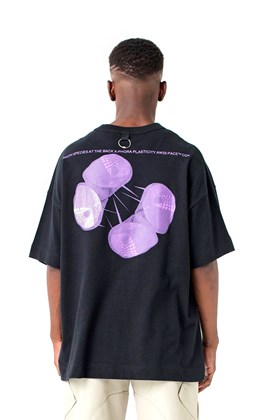 Camiseta PACE Moth Quartet Oversized Preto
