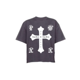 Camiseta Palla Eternal Cinza/Branco