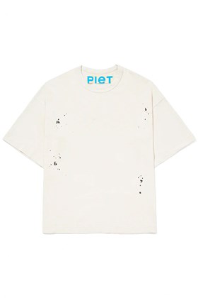 Camiseta Piet Splatter T-shirt Branco