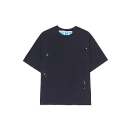 Camiseta Piet Splatter T-shirt Preto