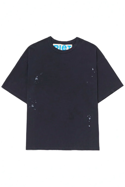 Camiseta Piet Splatter T-shirt Preto