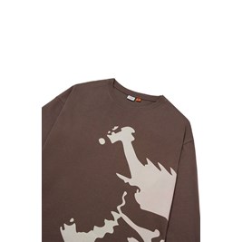 Camiseta Piet x Oakley Icons Marrom/Branco - NewSkull