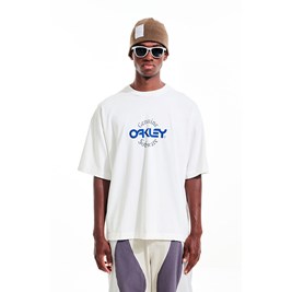 Camiseta Piet x Oakley Metal Preta/Branco - NewSkull