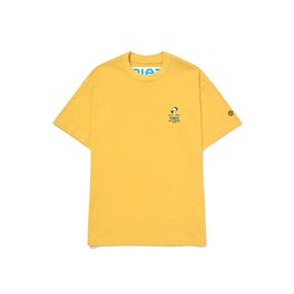 Camiseta Piet x Peanuts Snoopy Baseball Amarelo