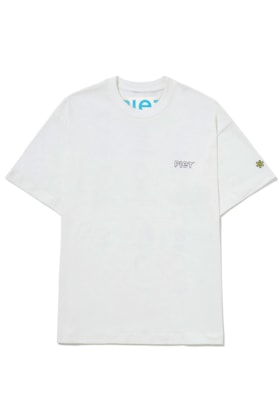 Camiseta Piet x Peanuts Snoopy Crew Branco