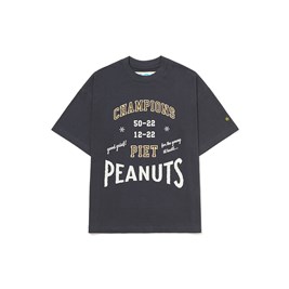 Camiseta Piet x Peanuts Snoopy Heritage Cinza