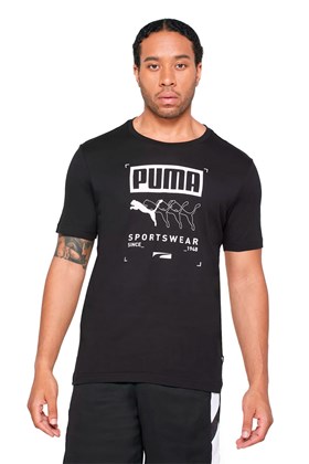 Camiseta Puma Box Preta