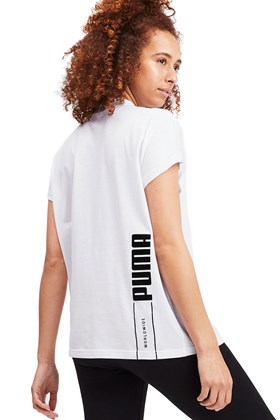 Camiseta Puma Nu-Tility Feminina Branca