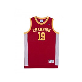 Camiseta Regata Champion Basket C19 Bordo/Amarelo