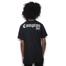 Camiseta Starter Black Label Compton Face Preta 2