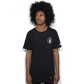Camiseta Starter Black Label Compton Face Preta