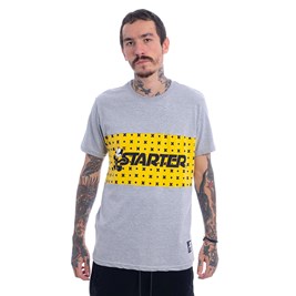 Camiseta STARTER Collab Felix Walk Cinza/Amarela