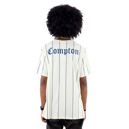 Camiseta Starter Compton Listra Bege