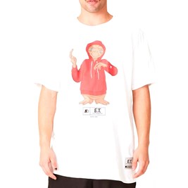Camiseta Starter E.T. Off White/Vermelho