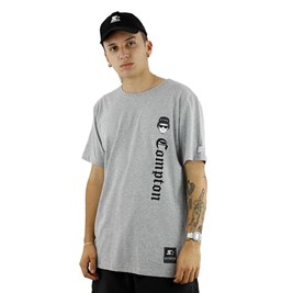 Camiseta Starter Eazy-E Compton Cinza/Preta