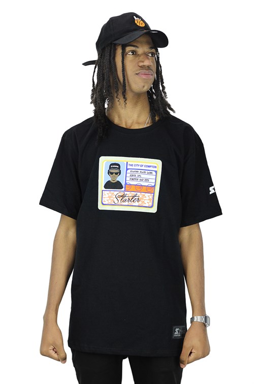 Camiseta Starter Id Compton Preto