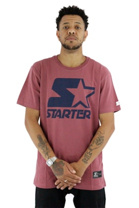 Camiseta Starter Logo Basic Marrom Camiseta Starter Logo Basic Marrom