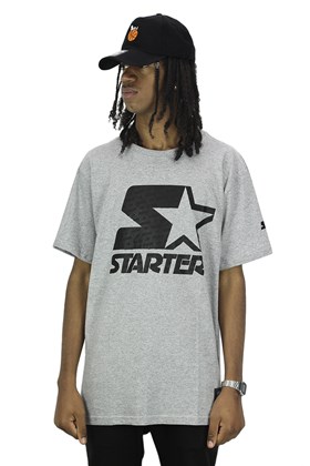Camiseta Starter Logo Cinza