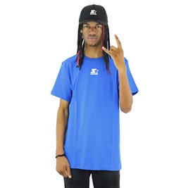 Camiseta Starter Mini Logo Basic Azul