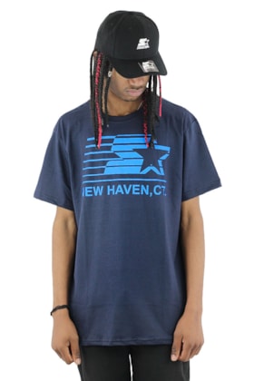 Camiseta Starter New Haven Basic Azul Camiseta Starter New Haven Basic Azul
