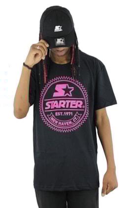 Camiseta Starter Seal New Haven Basic Preta Camiseta Starter Seal New Haven Basic Preta