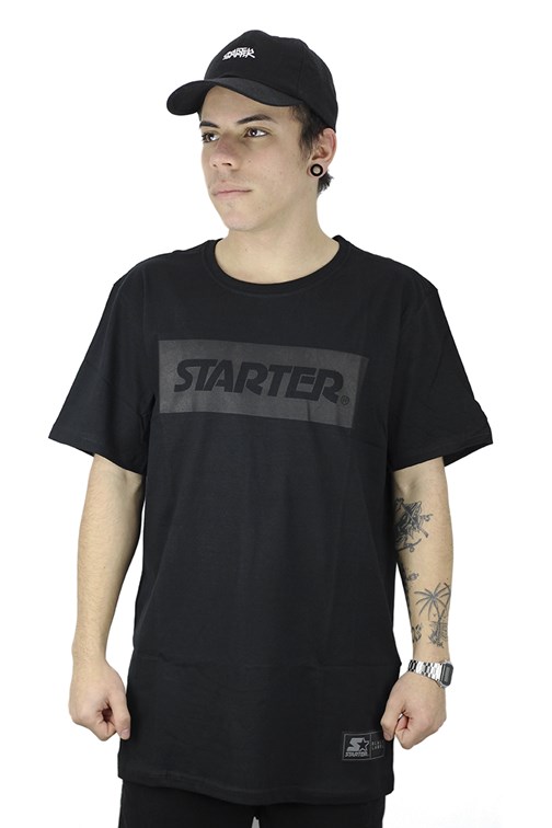 Camiseta Starter Sticker Preta