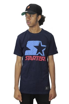 Camiseta Starter Striped Azul