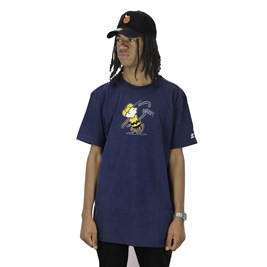 Camiseta Starter X Peanuts Charlie Brown Baseball Azul