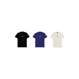 Camiseta Sufgang Basic Pack 5.4 Off-White/Preto/Azul