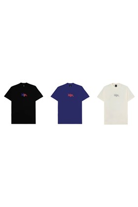 Camiseta Sufgang Basic Pack 5.4 Off-White/Preto/Azul