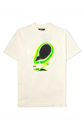 Camiseta Sufgang Utopia Off White/Verde