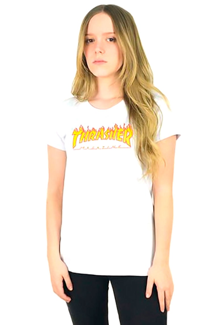 thrasher camiseta feminina