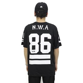 Camiseta Thug Nine NWA 86 Preta