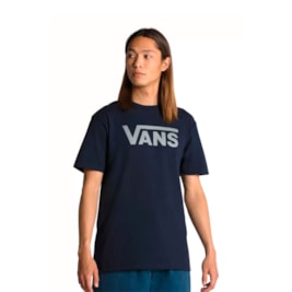 Camiseta Vans Classic Azul Marinho