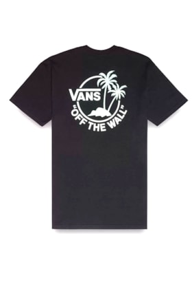 Camiseta Vans Classic Mini Dual Palm II Preto