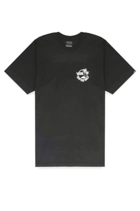 Camiseta Vans Classic Mini Dual Palm II Preto