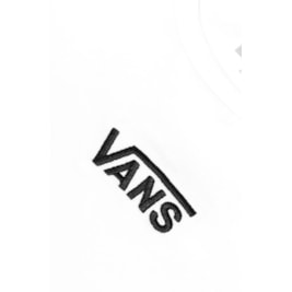 Camiseta Vans Cropped Feminina Flying V Crew Branco