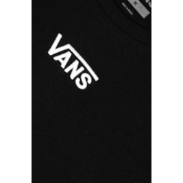 Camiseta Vans Cropped Feminina Flying V Crew Preto