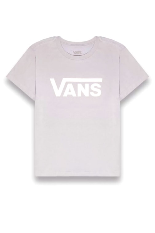 Camiseta Vans Flying V Crew Lilás