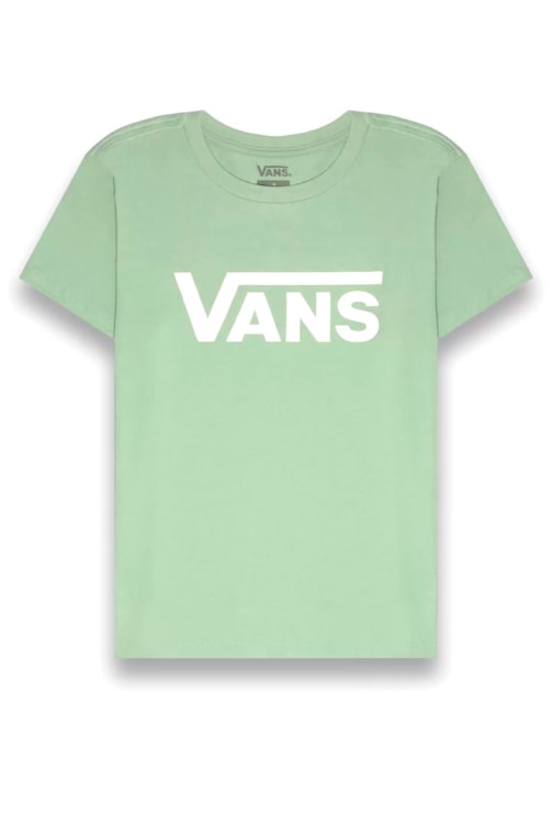 Camiseta Vans Flying V Crew Verde