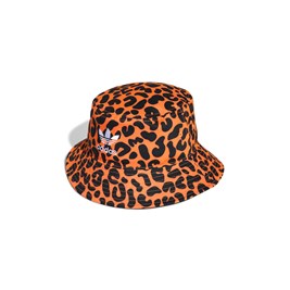 Chapeu Adidas Bucket Hat Laranja/Preto