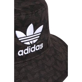 Chapéu Adidas Bucket Monogram Print Preto/Branco