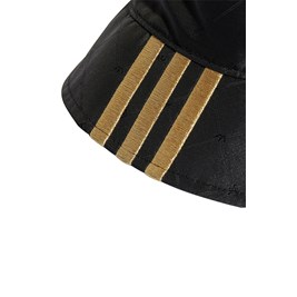 Chapeu Bucket Hat Adidas Originals Preto/Dourado