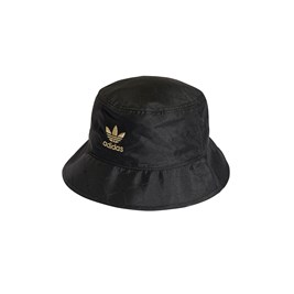 Chapeu Bucket Hat Adidas Originals Preto/Dourado